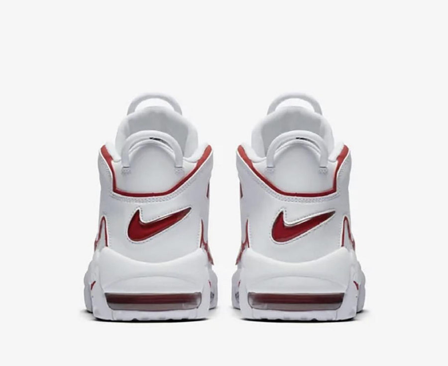 Nike Air More Uptempo White Varsity Red