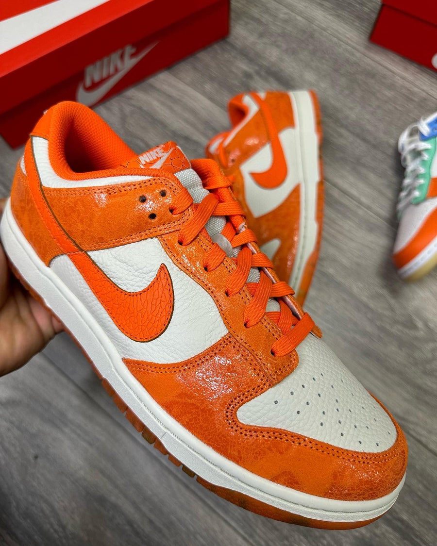 Nike Dunk Low Cracked Orange (Women's)