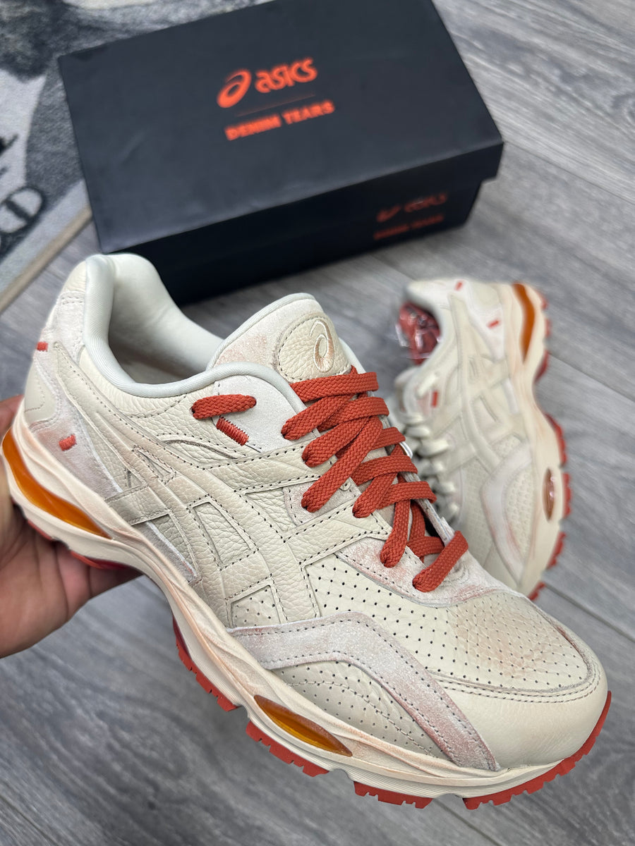 ASICS Gel-MC Plus Denim Tears Red Clay Cream