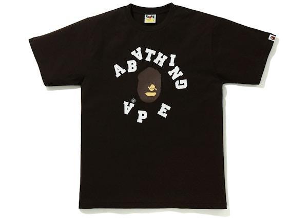 *A Bathing Ape College Tee Black