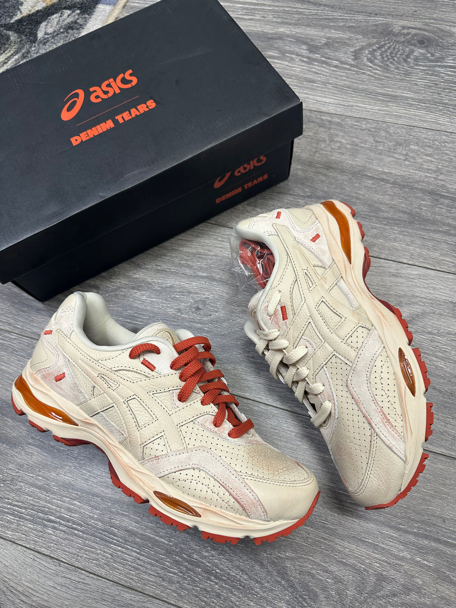 ASICS Gel-MC Plus Denim Tears Red Clay Cream