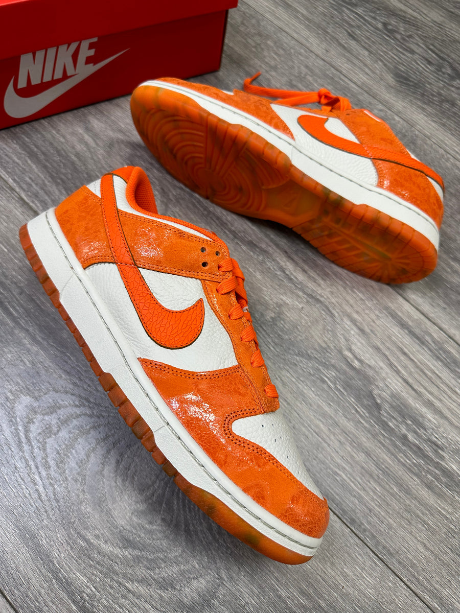 Nike Dunk Low Cracked Orange (Women's)