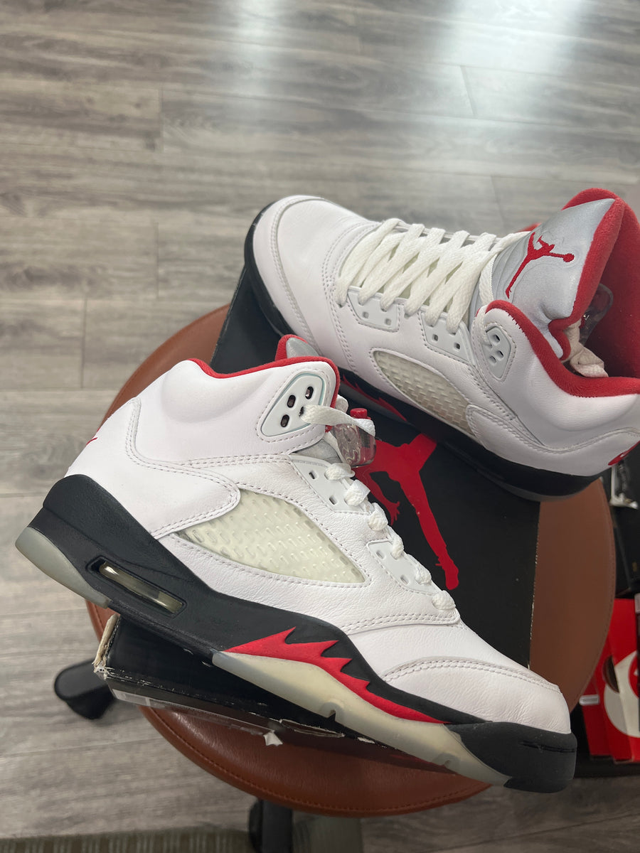 Pre-Owned Air Jordan 5 x Fire Red x GS