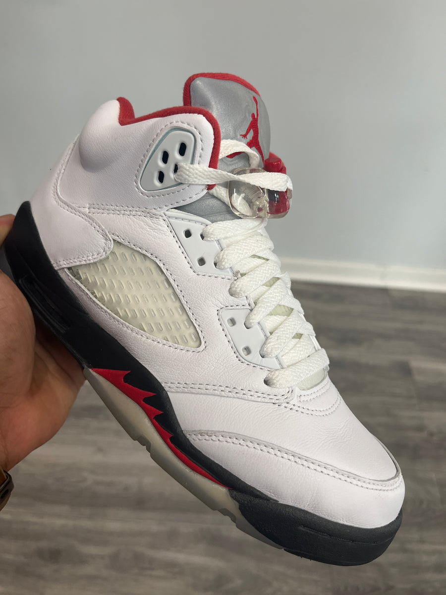 Pre-Owned Air Jordan 5 x Fire Red x GS