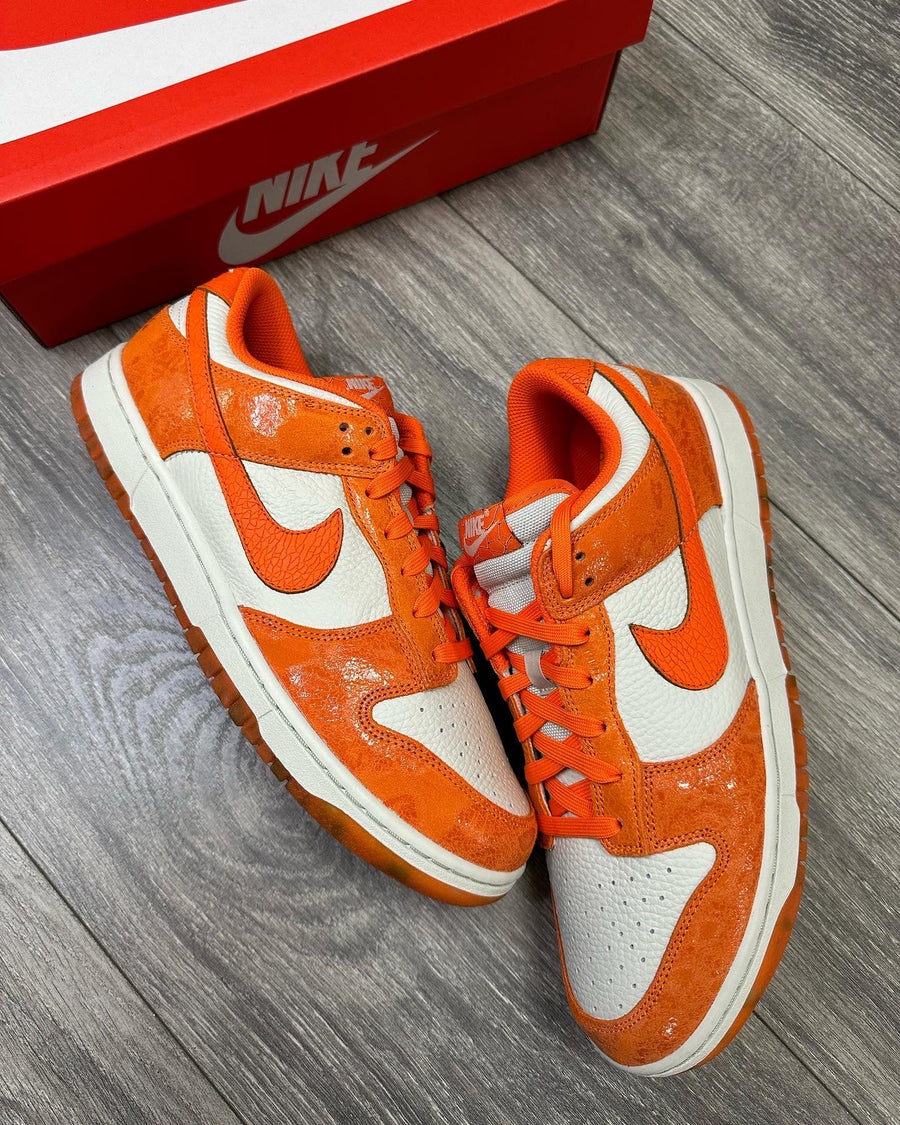 Nike Dunk Low Cracked Orange (Women's)