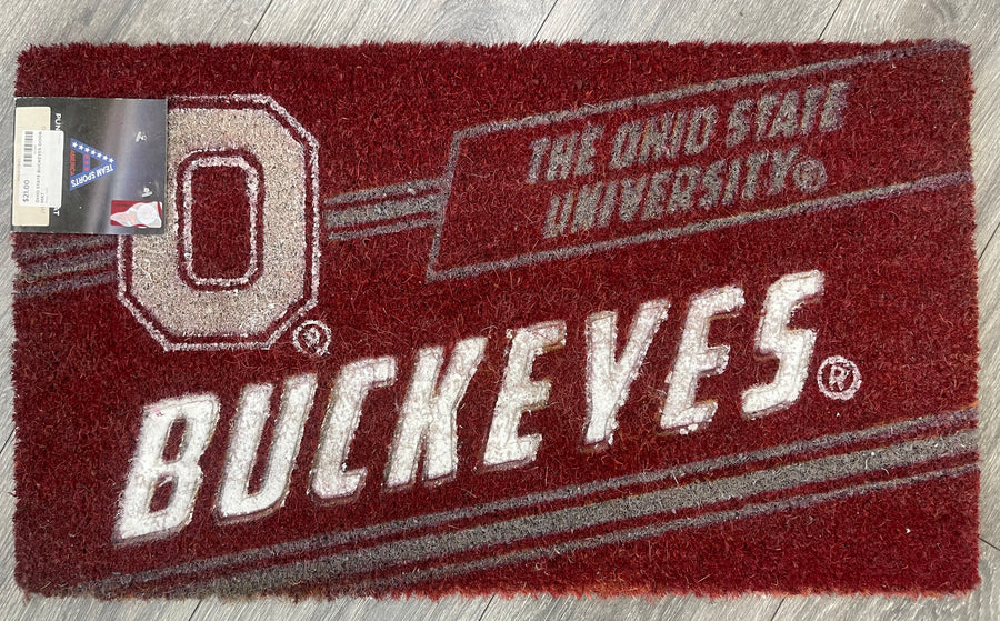 OHIO STATE BUCKEYES DOOR MAT