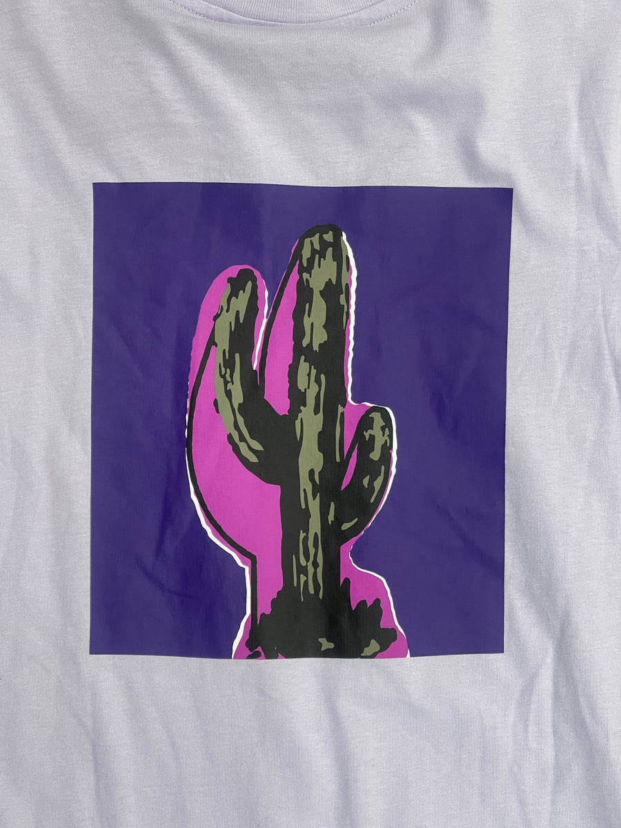 Adidas Purple Cactus Tee