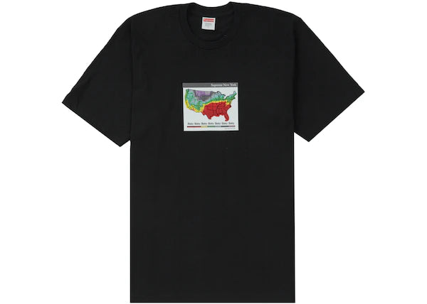 Supreme Weather Tee Black