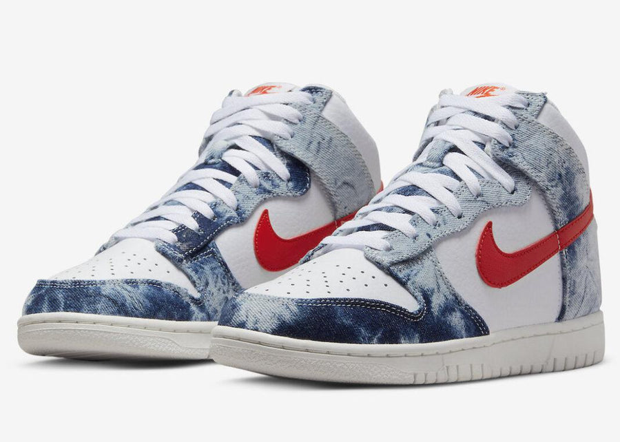 Nike Dunk High Washed Denim Pack