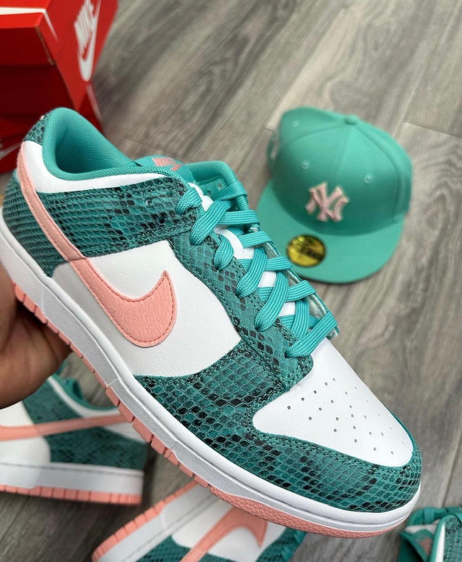 Nike Dunk Low Washed Teal Bleached Coral