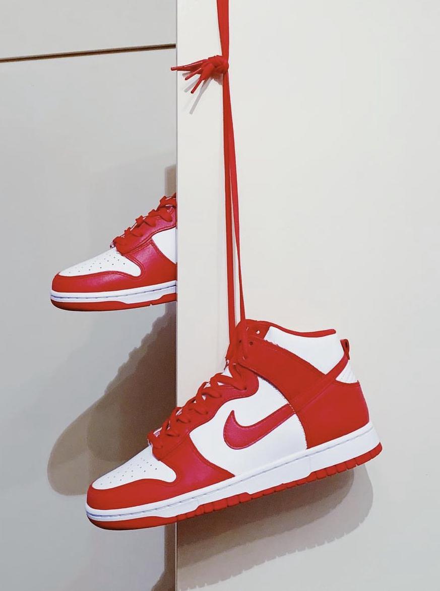 Nike Dunk High University Red