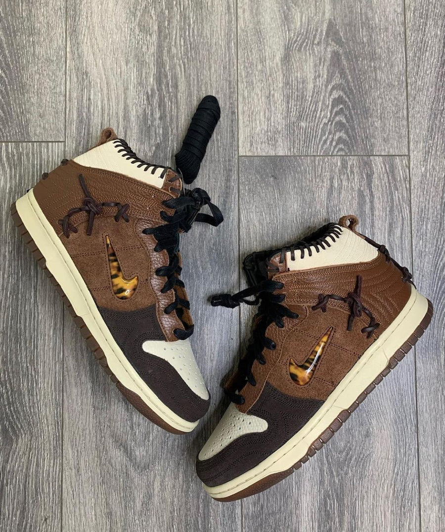 Nike Dunk High Bodega Legend Fauna Brown