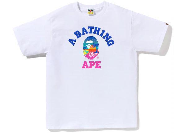 *A Bathing Ape x Sunset Beach Tee x White