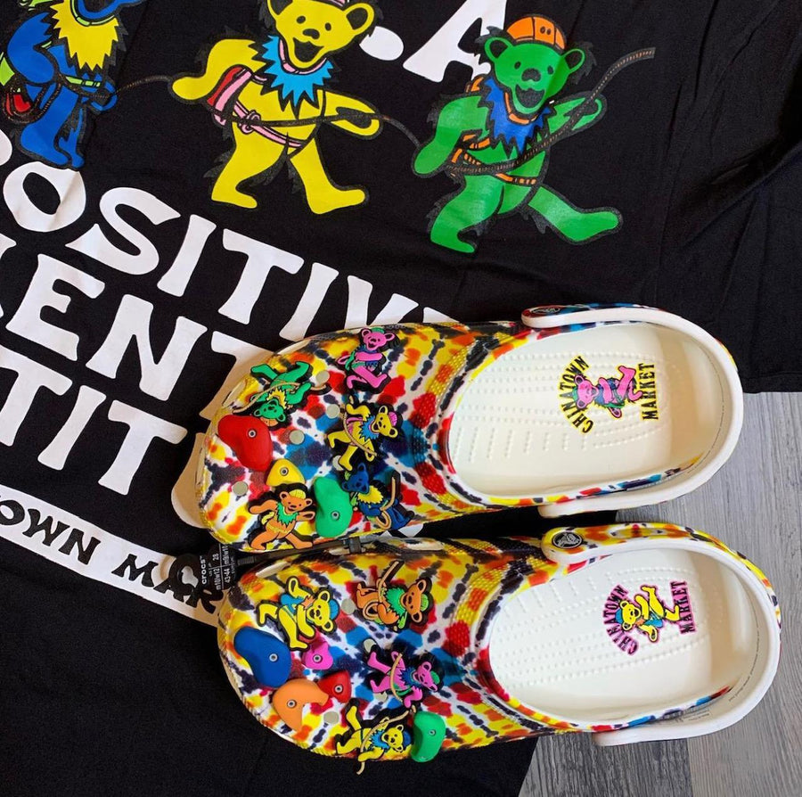 Crocs Classic Clog Grateful Dead x Chinatown Market