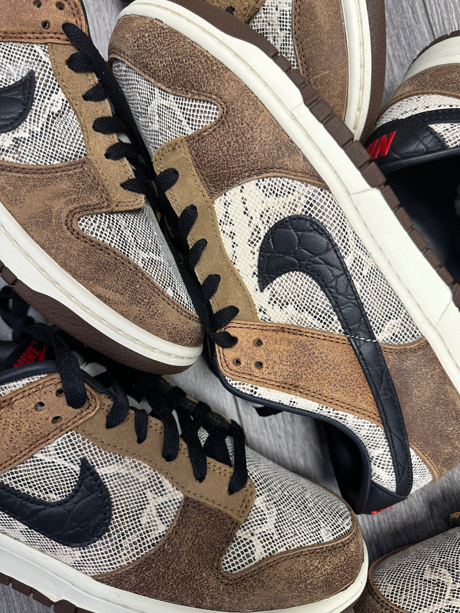 Nike Dunk Low Premium CO.JP Brown Snakeskin