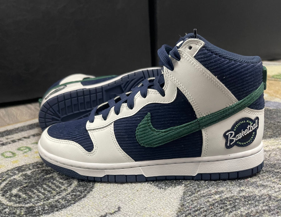 Nike Dunk High Sports Specialties White Navy