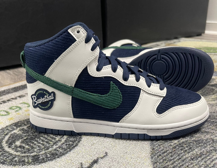 Nike Dunk High Sports Specialties White Navy