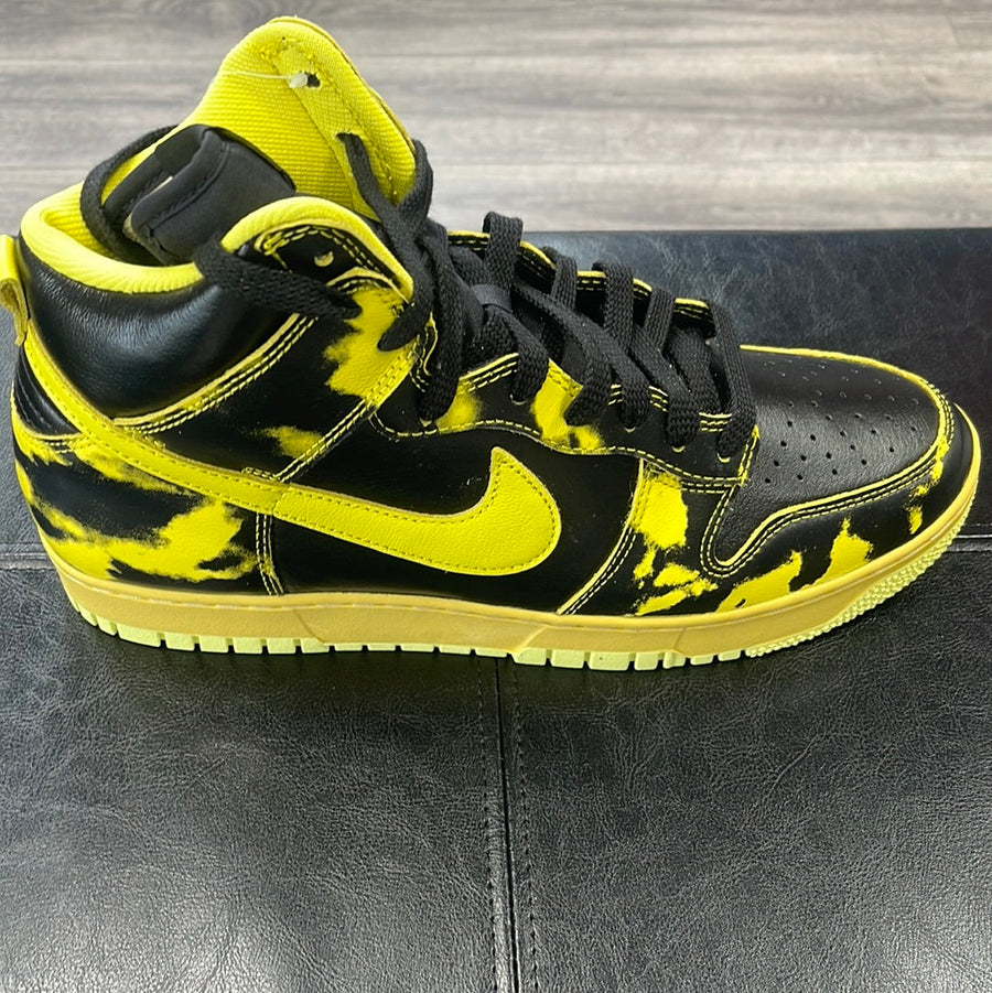 Nike Dunk High 1985 SP Yellow Acid Wash